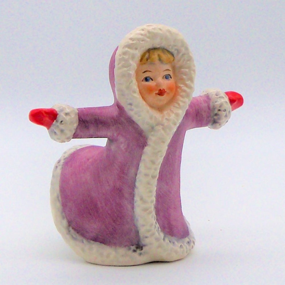 Girl Ice Skating Figurine by Goebel